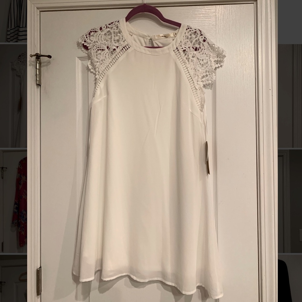 NWT Andree by Unit White Dress